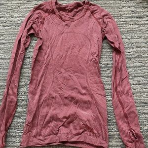 Swifty tech long sleeve lululemon